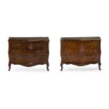 A pair of French-style commodes