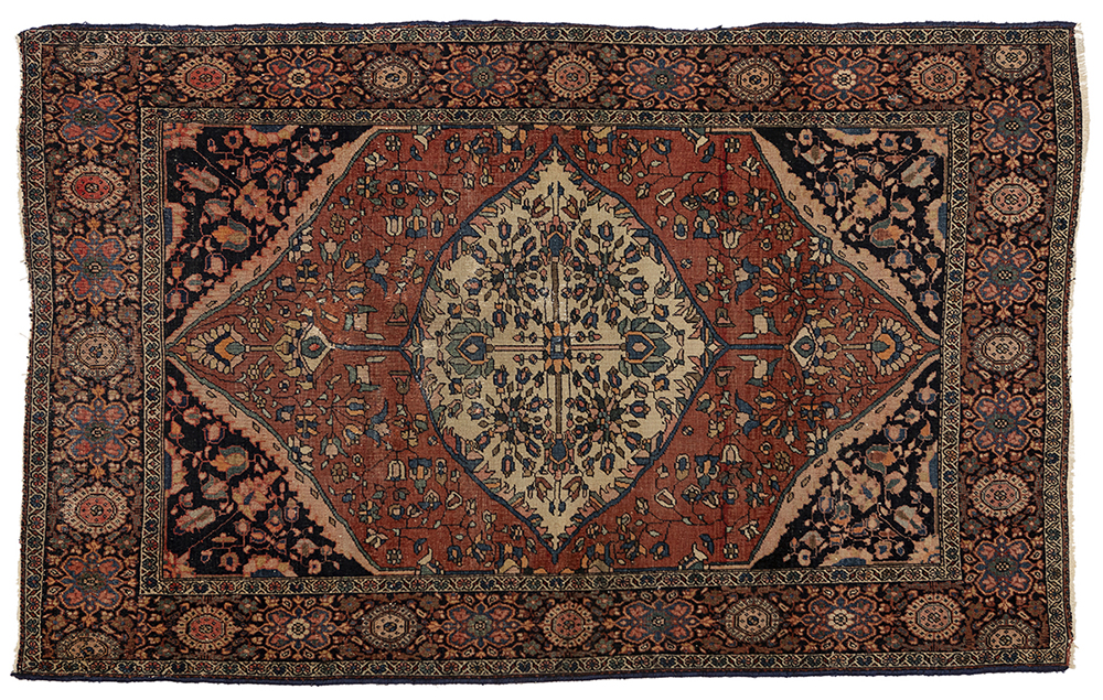 A Persian Farahan Sarouk rug