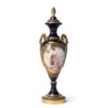 A Sèvres-style transitional period vase