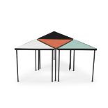 A set of Frederic Weinberg Formica nesting tables