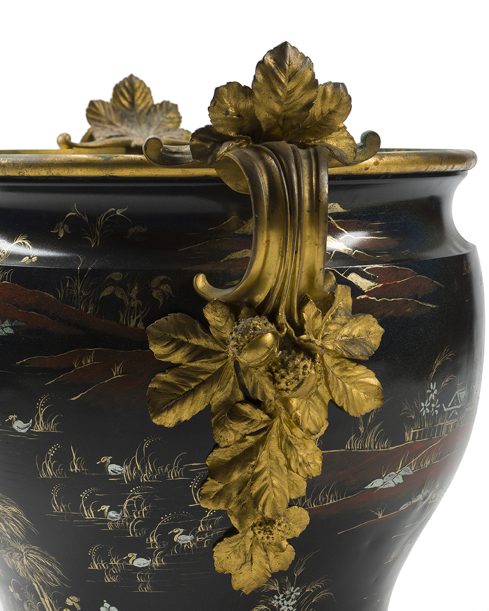 A Christofle gilt bronze jardinière - Image 3 of 4