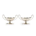 Two English George III master salts