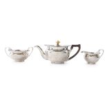 A Scottish George III sterling silver tea service