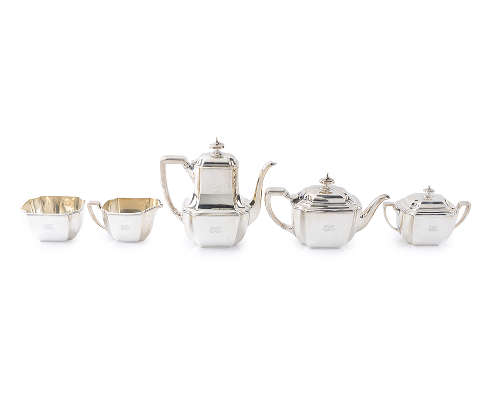 A Tiffany & Co. "Hampton" sterling silver tea and coffee service