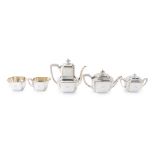 A Tiffany & Co. "Hampton" sterling silver tea and coffee service