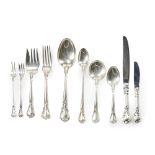 A Gorham "Chantilly" sterling silver flatware service