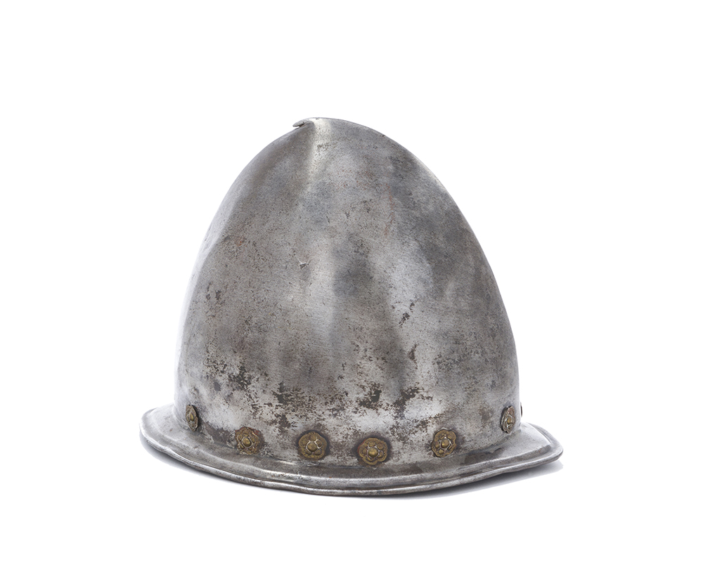An Italian cabasset helmet