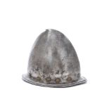 An Italian cabasset helmet