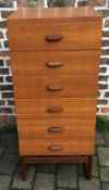 G plan style set of drawers