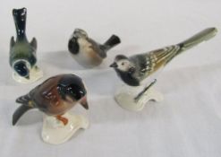 Set of 4 Goebel bird figures