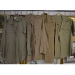 4 reproduction military uniforms/shirts