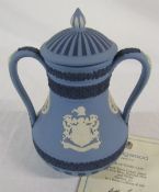 Wedgwood 'The Cutlers Vase' limited edition 27/200 complete with certificate H 19 cm