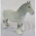 Beswick grey shire horse no 818 H 21 cm