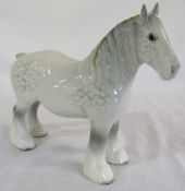 Beswick grey shire horse no 818 H 21 cm
