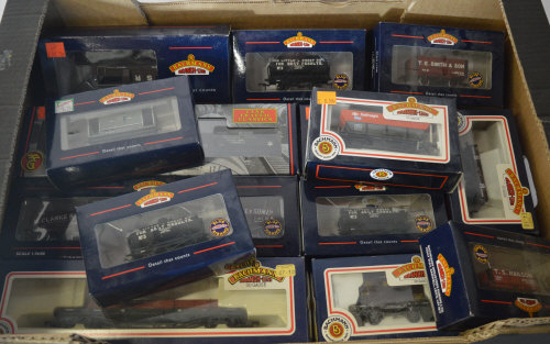 Approx 13 boxed Bachmann wagons including T.E. Smith & Son and T.