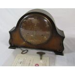 Smiths Westminster chime mantle clock