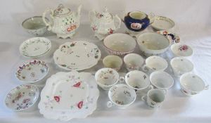 Various 18th/19th century Chinese and English ceramics (af)