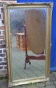 Large gilt framed mirror