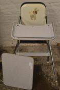 Vintage childs high chair