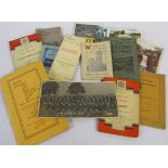 Various ephemera inc Louth guides, OS maps & photograph relating to 1619 L.A.A. Regt Pl R.A.S.