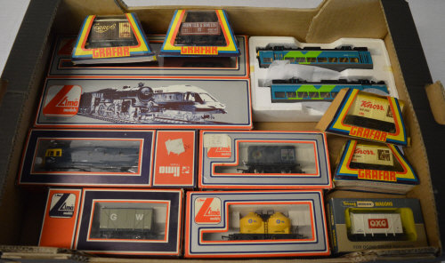 Boxed Lima locomotives,