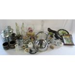 Assorted ceramics and glassware etc in Royal Albert,
