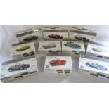 10 vintage die cast metal car kits - Packard Victoria (2), Packard Roadster (2), Packard Phaeton,