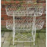 Wrought iron plant stand