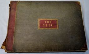 Book entitled The Nile containing 30 artist pencil