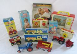 Assorted vintage toys inc Merit