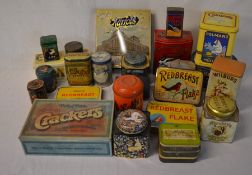 Collection of old & reproduction tins