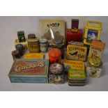 Collection of old & reproduction tins