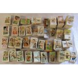Quantity of Gallaher cigarette cards inc Lawn Tennis Celebrities, Footballers in action, The