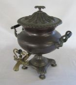 Brass samovar H 41 cm