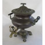 Brass samovar H 41 cm