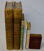 Volumes 1 & 2 of Goldsmith's Animated Nature 1846