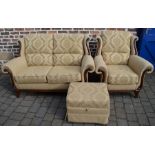 Wade Verona 2 seater sofa, wing chair & lift top s