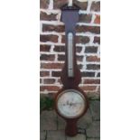 J Smith Royal Exchange London barometer H 96 cm