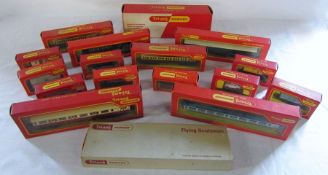 Selection of Hornby Tri-ang model railway items inc R666 Articulated car carrier, R722 Inter-city