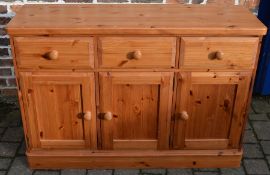 Modern pine cabinet/sideboard