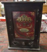 Vintage penny slot machine 'The Success' (af) L 48