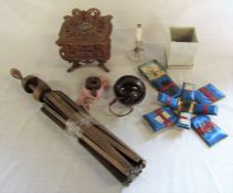 Various vintage sewing items
