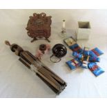 Various vintage sewing items