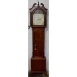 Georgian Lincolnshire 8 day longcase clock in an o