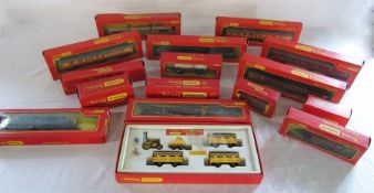 Assorted Hornby Tri-ang model railway items inc Stephenson's Rocket, R259S Britannia locomotive,