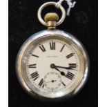 London North Eastern Railway Record pocket watch engraved to back LNER 549