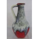 West German pottery jug H 31 cm