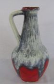 West German pottery jug H 31 cm