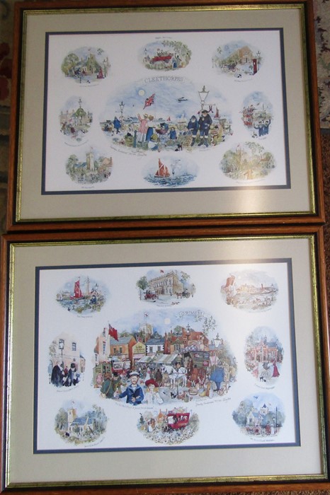 2 framed Colin Carr prints