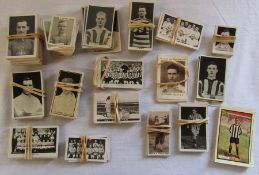 Various mainly black and white sporting photographic cigarette cards inc The Champions 1922/23,